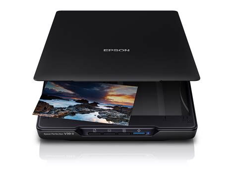 Scanner à plat de documents et de photos A4 Perfection V39II avec pied