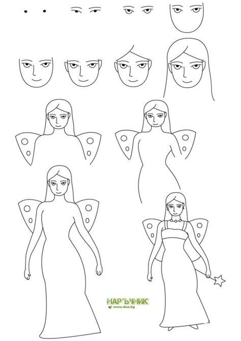 Как се рисува фея - DOO.bg - КАРТИЧКИ, МОДА, РЕЦЕПТИ,СЪВЕТИ