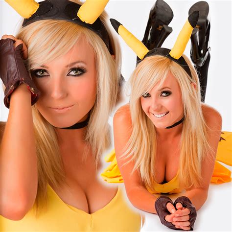 Jessica Nigri - Pikachu | Desktop Backgrounds | Mobile Home Screens