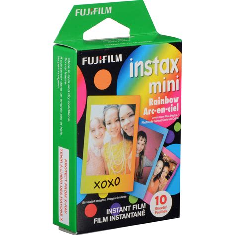 FUJIFILM INSTAX Mini Rainbow Instant Film (10 Exposures)