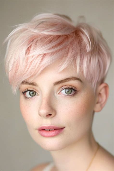 33 Pixie Haircut Ideas to Rock This Year | Pink short hair, Pixie ...