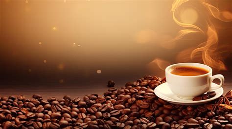 Cup of coffee, espresso, beans. Web banner with copy space. 26466922
