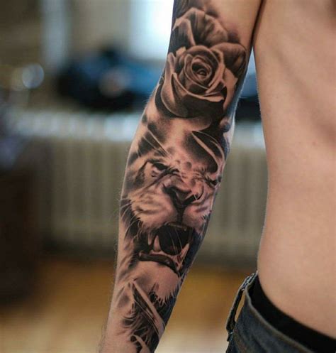 Leão rosas. Epic lion | Sleeve tattoos, Trendy tattoos, Cool tattoos