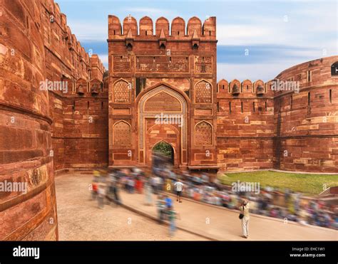 agra red fort  res stock photography  images alamy