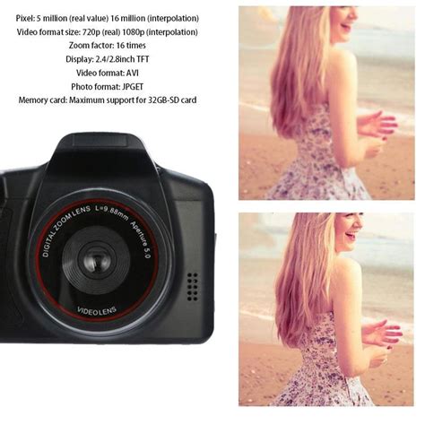 digital camera mp p hd handheld shoot digita grandado