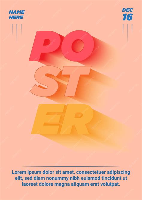 premium vector text  shadow