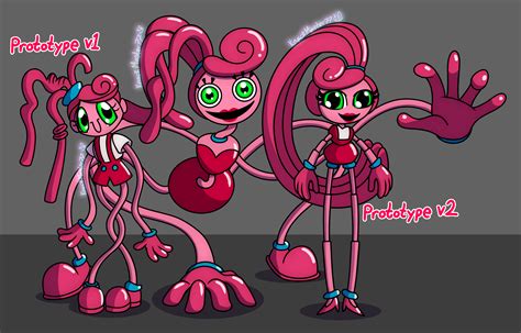 Mommy long legs and the prototypes (artist by me) : r/PoppyPlaytime