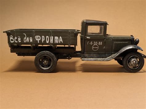1/35 ZVEZDA GAZ-AA (my 2nd model) : r/modelmakers