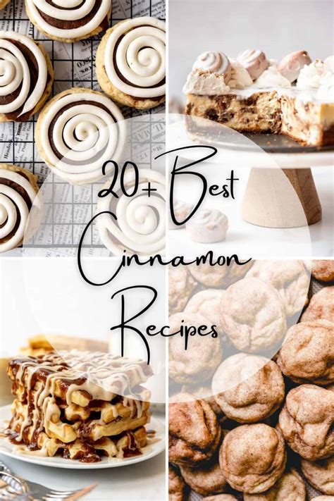 20+ Best Recipes with Cinnamon - House of Nash Eats