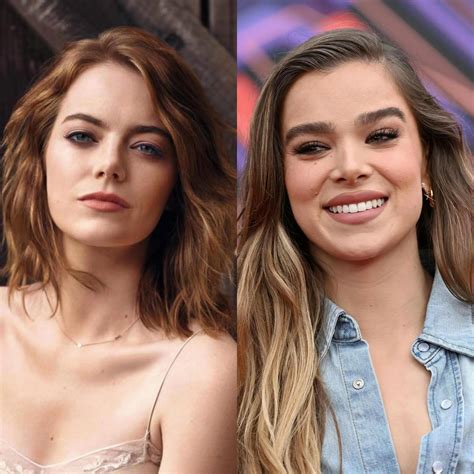 Emma Stone vs Hailee Steinfeld : r/CelebBattles
