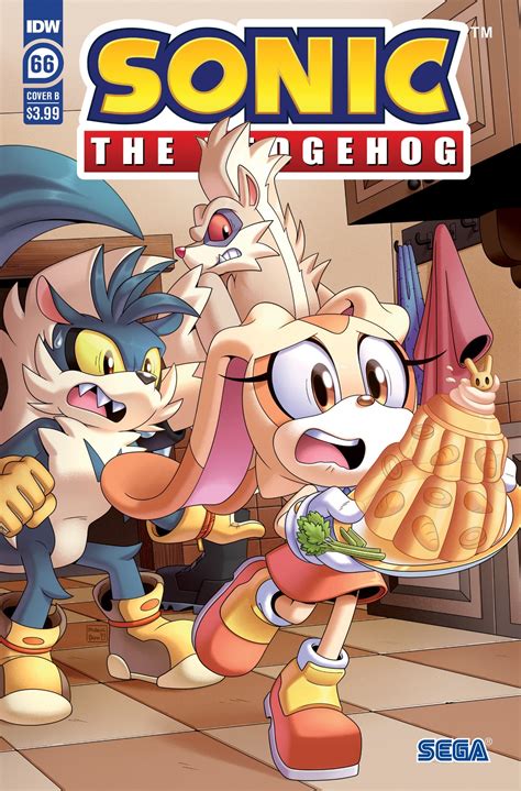 First look at IDW Sonic the Hedgehog Issue 66 - The Sonic News Leader