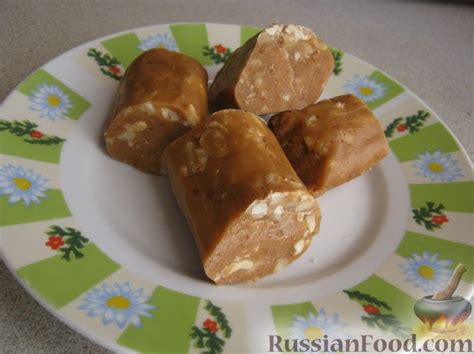 Рецепт: Сладкая колбаска на RussianFood.com