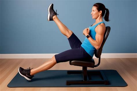chair exercises strengthen  legs   simple  home workouts