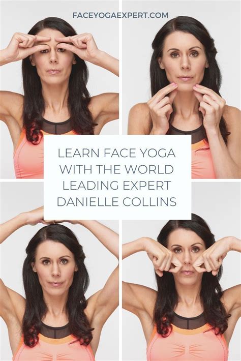 10 Minute Face Yoga Routine with Danielle Collins | Face yoga facial ...