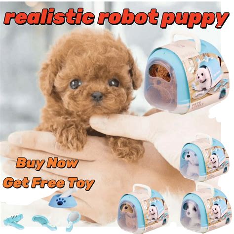 Realistic Robot Puppy - Robot Puppy for Adults Ai Robotic Dog,walking