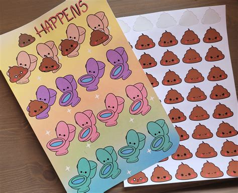 Poop Chart, Poop Happens, Potty Chart, Potty Training, Toilet Training