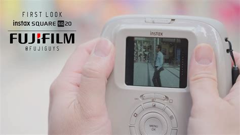 Fuji Guys - FUJIFILM instax SQ20 - First Look - YouTube