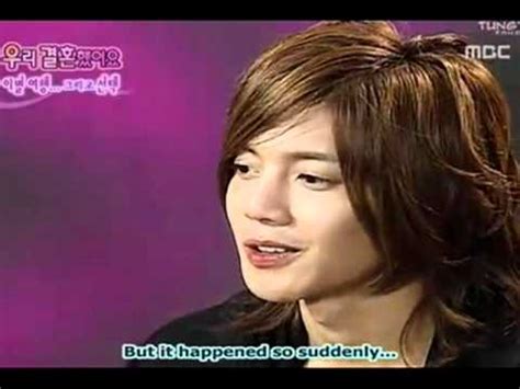 Kim Hyun Joong-FALLING SLOWLY [wgm] Interview SCs - YouTube