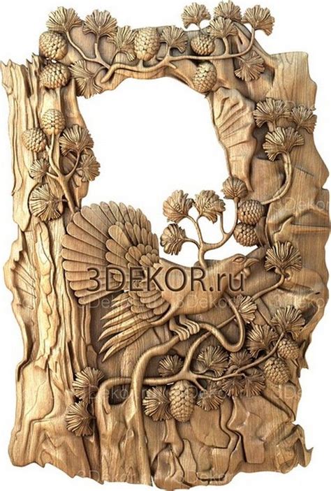 Декоративные панно из дерева. Отличные цены | Wood carving art, Wood ...