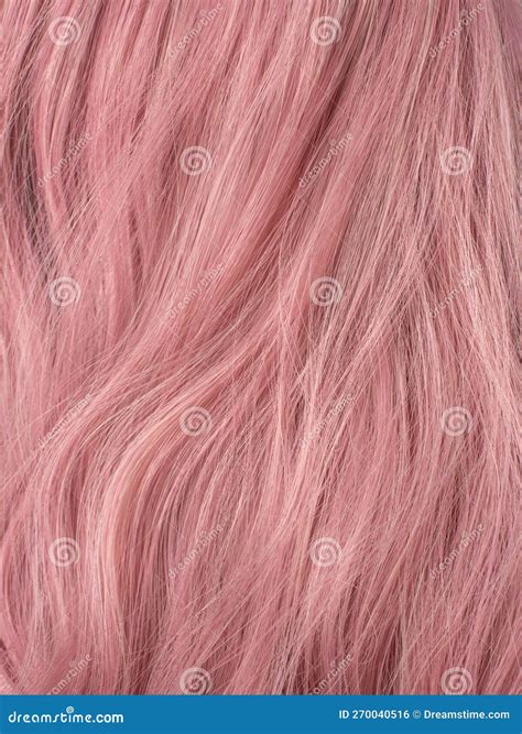 bright pink hair