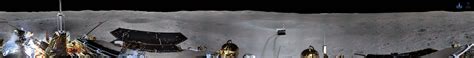 Chinese Landing Site on Moon's Far Side Shown in New Panoramic Picture ...