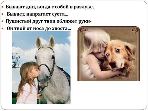 Для чего нам нужны домашние животные - презентация онлайн