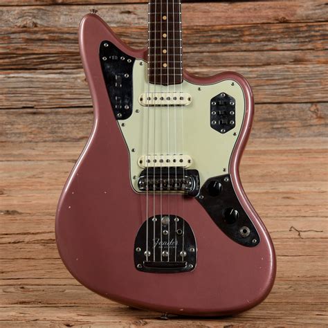 fender jaguar burgundy mist  chicago  exchange