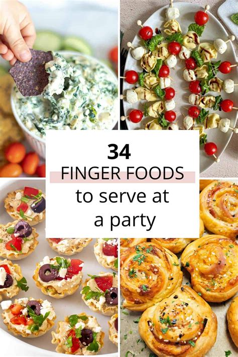 34 Best Finger Foods to Serve at Your Next Party | Appetizers easy