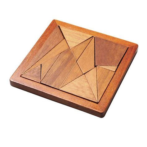 Archimedes Tangram Puzzle | Tangram puzzles, Tangram, Unique puzzles