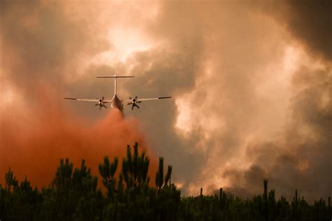 Wildfires continue to rage in France; mass evacuation ordered - World News