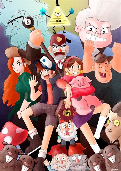 Gravity Falls Fan Art by edamex on DeviantArt | Gravity falls fan art ...