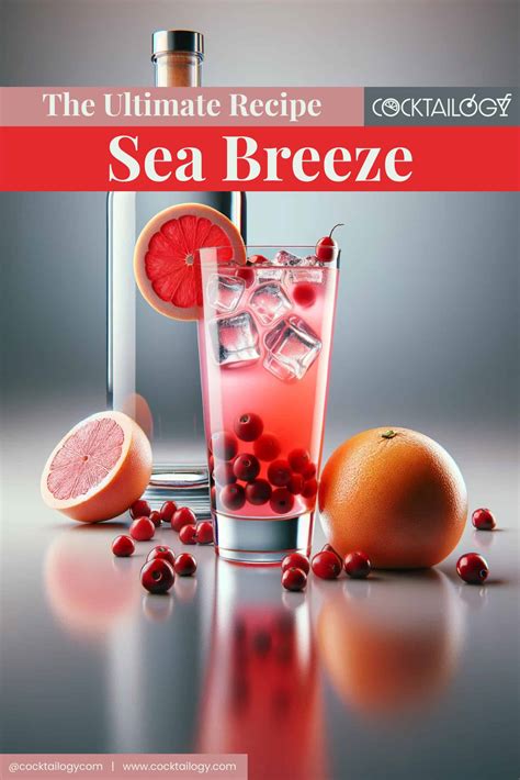 Sea Breeze: Easy 3-Ingredient Cocktail [The Ultimate Recipe]
