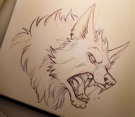 drawing a werewolf 7