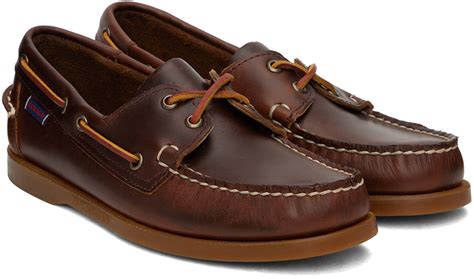 Sebago Brown Portland Boat Shoes Sebago