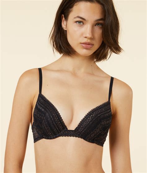Bra no. 2 - plunge push-up bra - PUREFIT WECARE - LIN - ETAM