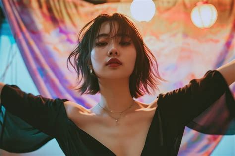 Influencer necklace looking dancing | Free Photo - rawpixel