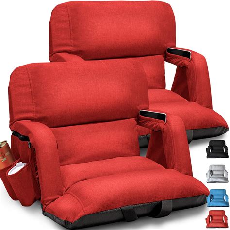 Amazon.com: Wide Stadium Seats With Back Support 2 Pack, Exclusive