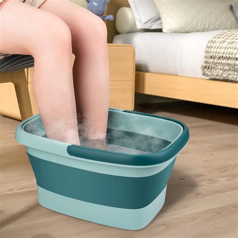 Amazon.com: Udefineit Collapsible Foot Bath Soak Tub with Handle, 15L/4