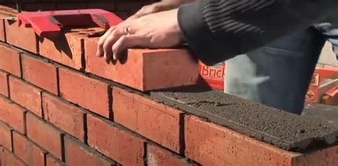 build  brick veneer wall  rachel burns blog