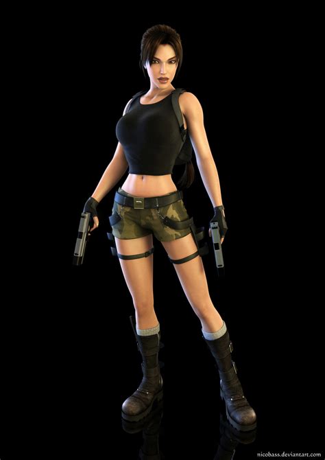 Lara Croft 17 by Nicobass on DeviantArt