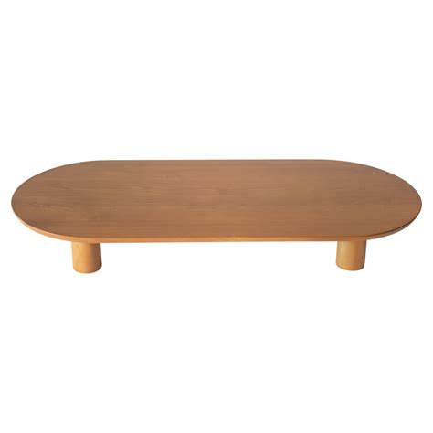 Sol Bench by Sun at Six, Sienna Minimalist Bench in Oak Wood For Sale