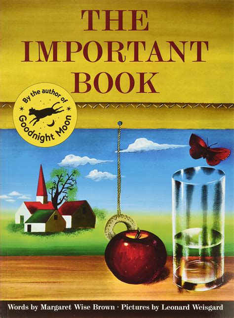 Amazon.com: The Important Book: 9780064432276: Brown, Margaret Wise