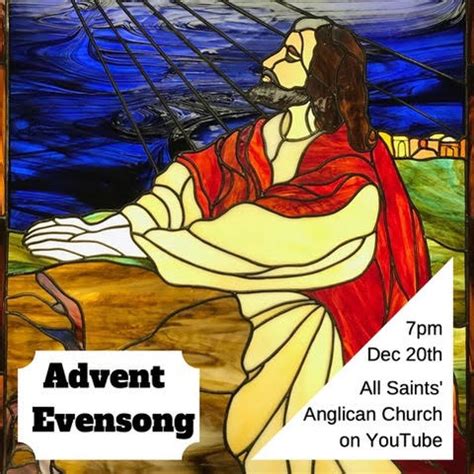 worship evensong december   saints anglican church