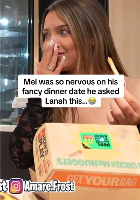 Mel's Awkward Fancy Dinner Date with Lanah | TikTok