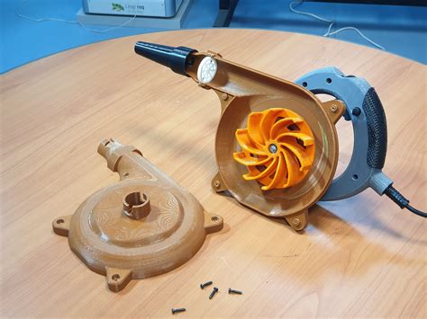 electric air blower  model  printable cgtrader