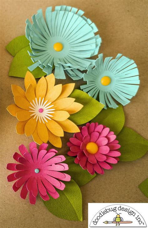 doodlebug design  blog doodlebug  flower wreath tutorial  sharm
