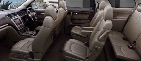 Gmc acadia denali interior photos