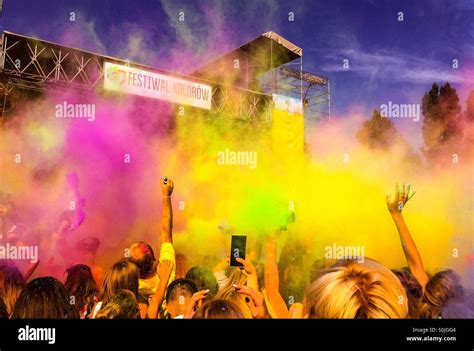 Festival of colors Stock Photo - Alamy