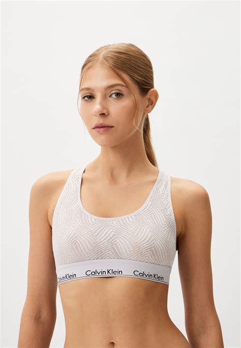 Бюстгальтер Calvin Klein Underwear UNLINED BRALETTE, цвет: фиолетовый ...