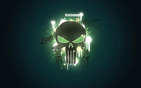 Green Skull Wallpapers - Wallpaper Cave